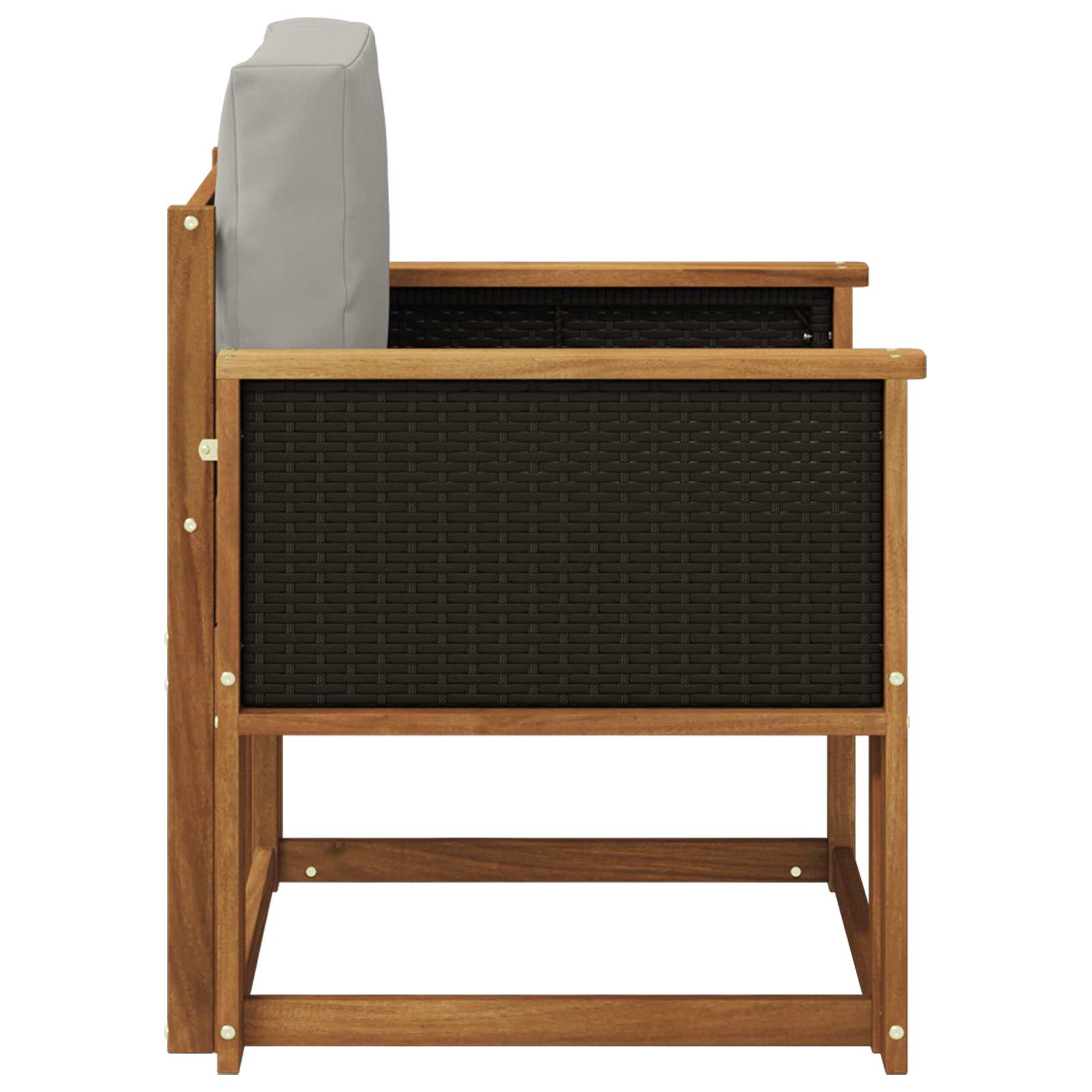 Buiten Midden Sofa Massief Acaciahout Naturel