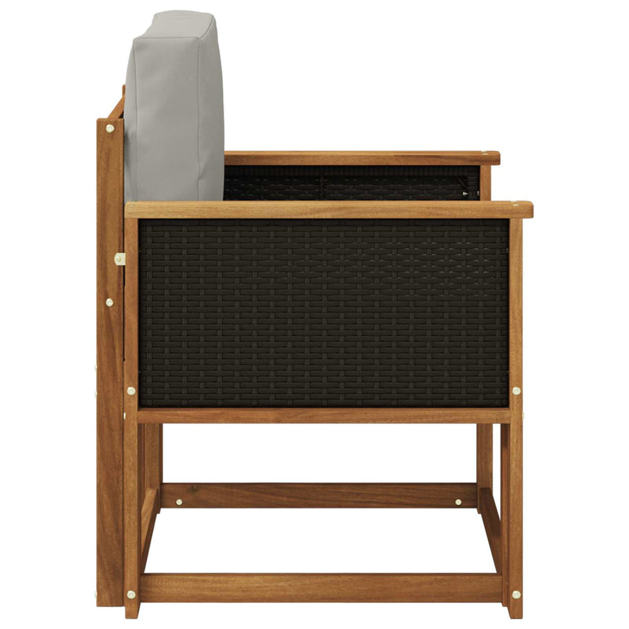 Buiten Midden Sofa Massief Acaciahout Naturel