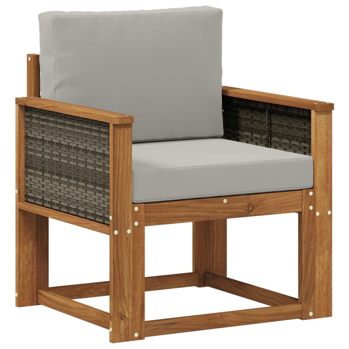 Buiten Midden Sofa Massief Acaciahout Naturel