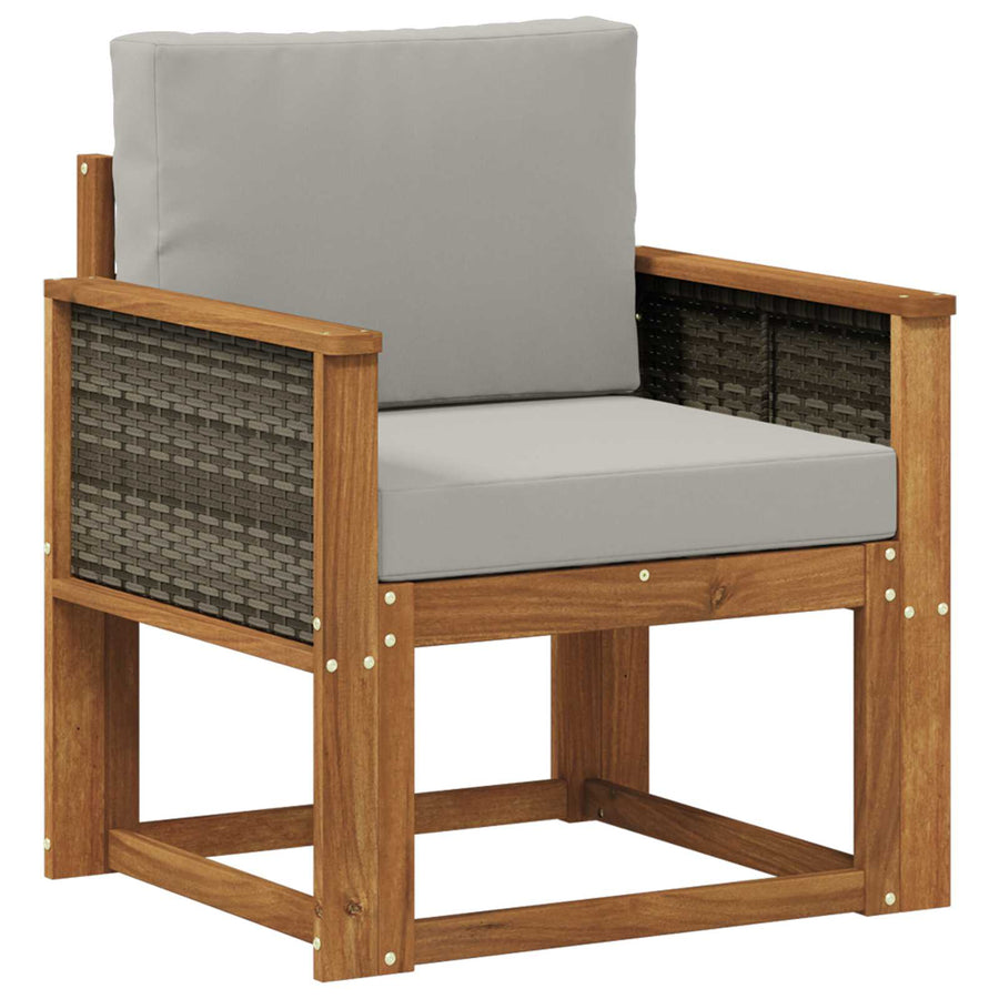 Buiten Midden Sofa Massief Acaciahout Naturel