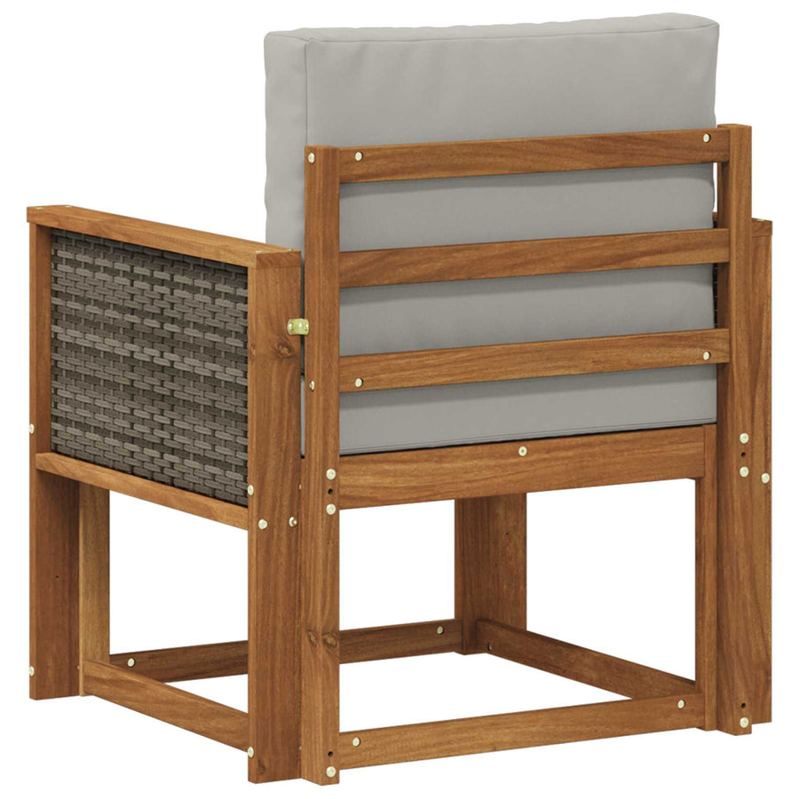 Buiten Midden Sofa Massief Acaciahout Naturel
