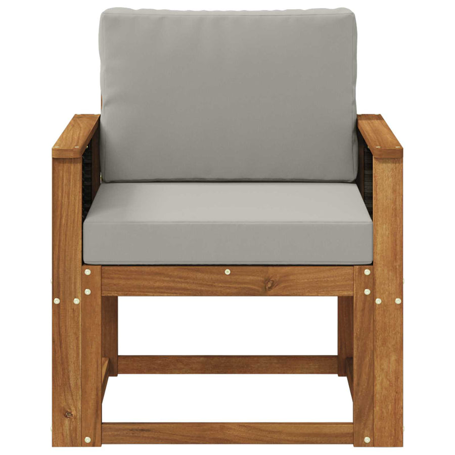 Buiten Midden Sofa Massief Acaciahout Naturel