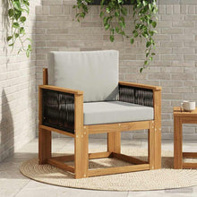 Buiten Midden Sofa Massief Acaciahout Naturel