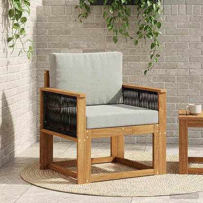 Buiten Midden Sofa Massief Acaciahout Naturel