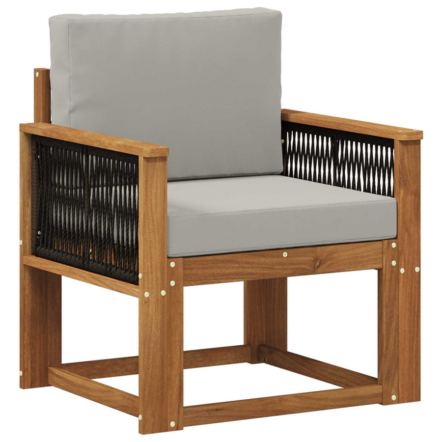 Buiten Midden Sofa Massief Acaciahout Naturel
