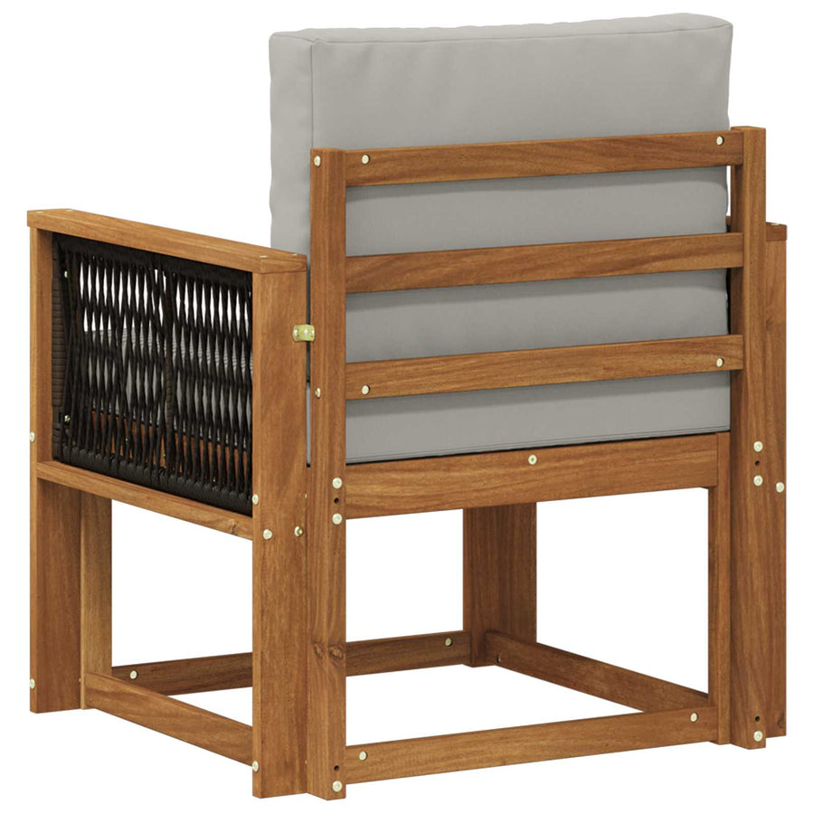 Buiten Midden Sofa Massief Acaciahout Naturel