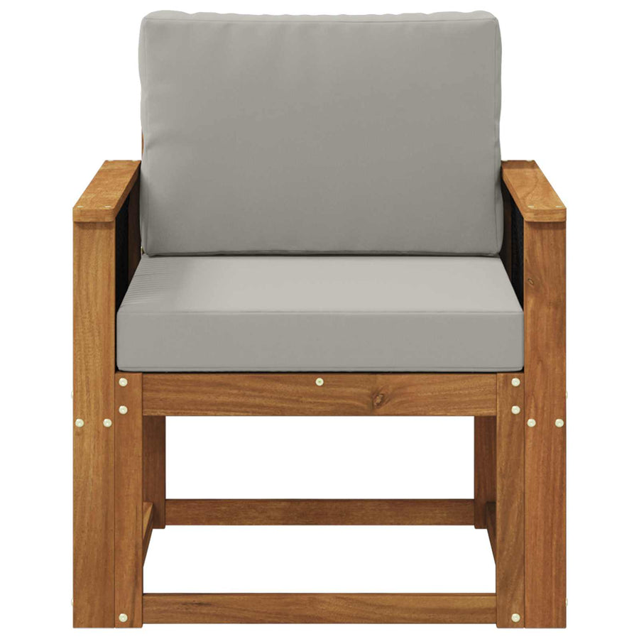 Buiten Midden Sofa Massief Acaciahout Naturel