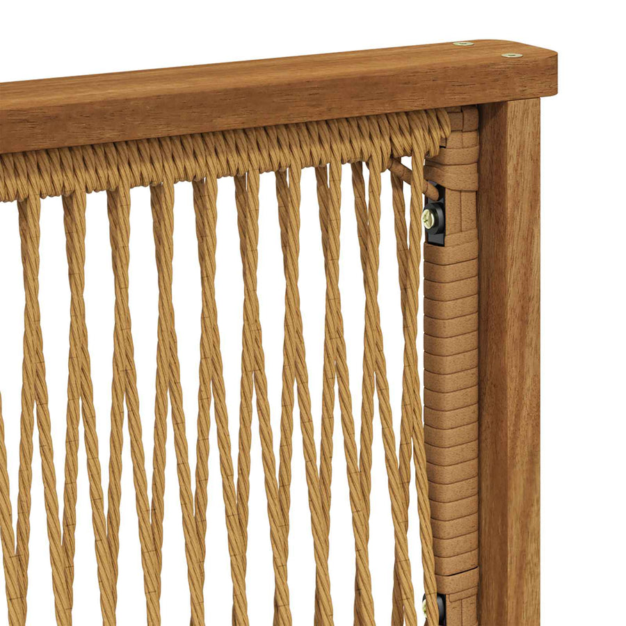 Buiten Midden Sofa Massief Acaciahout Naturel