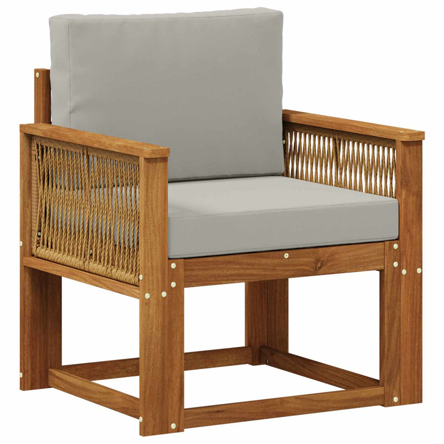 Buiten Midden Sofa Massief Acaciahout Naturel