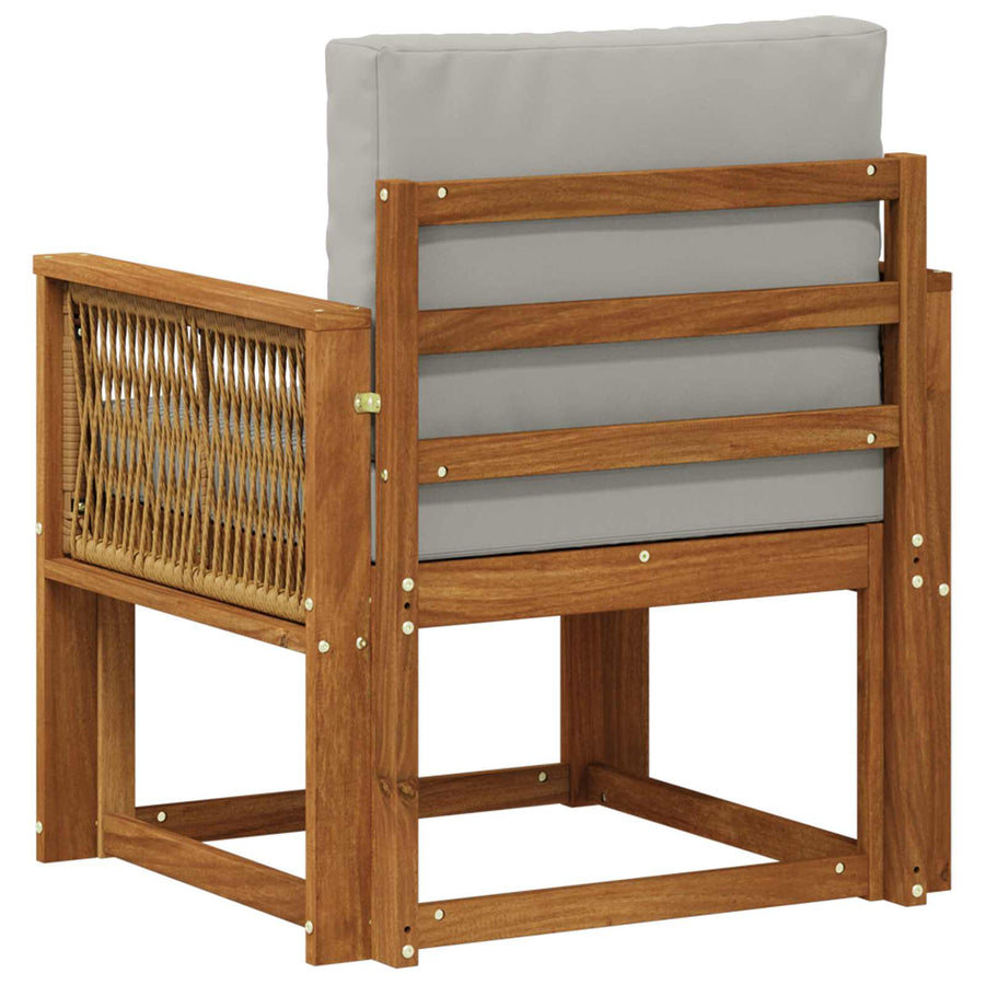 Buiten Midden Sofa Massief Acaciahout Naturel