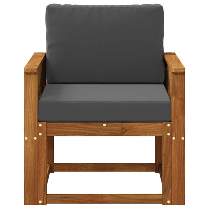 Buiten Midden Sofa Massief Acaciahout Naturel Koffie touw