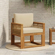 Sofa middenstuk massief acaciahout naturel