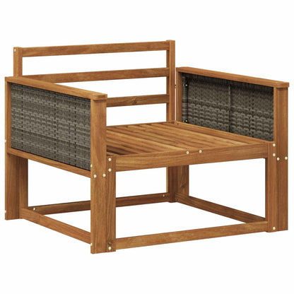 Buiten Midden Sofa Massief Acaciahout Naturel