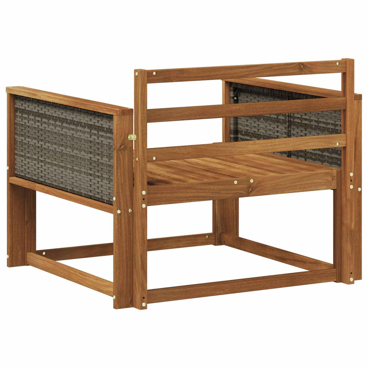 Buiten Midden Sofa Massief Acaciahout Naturel
