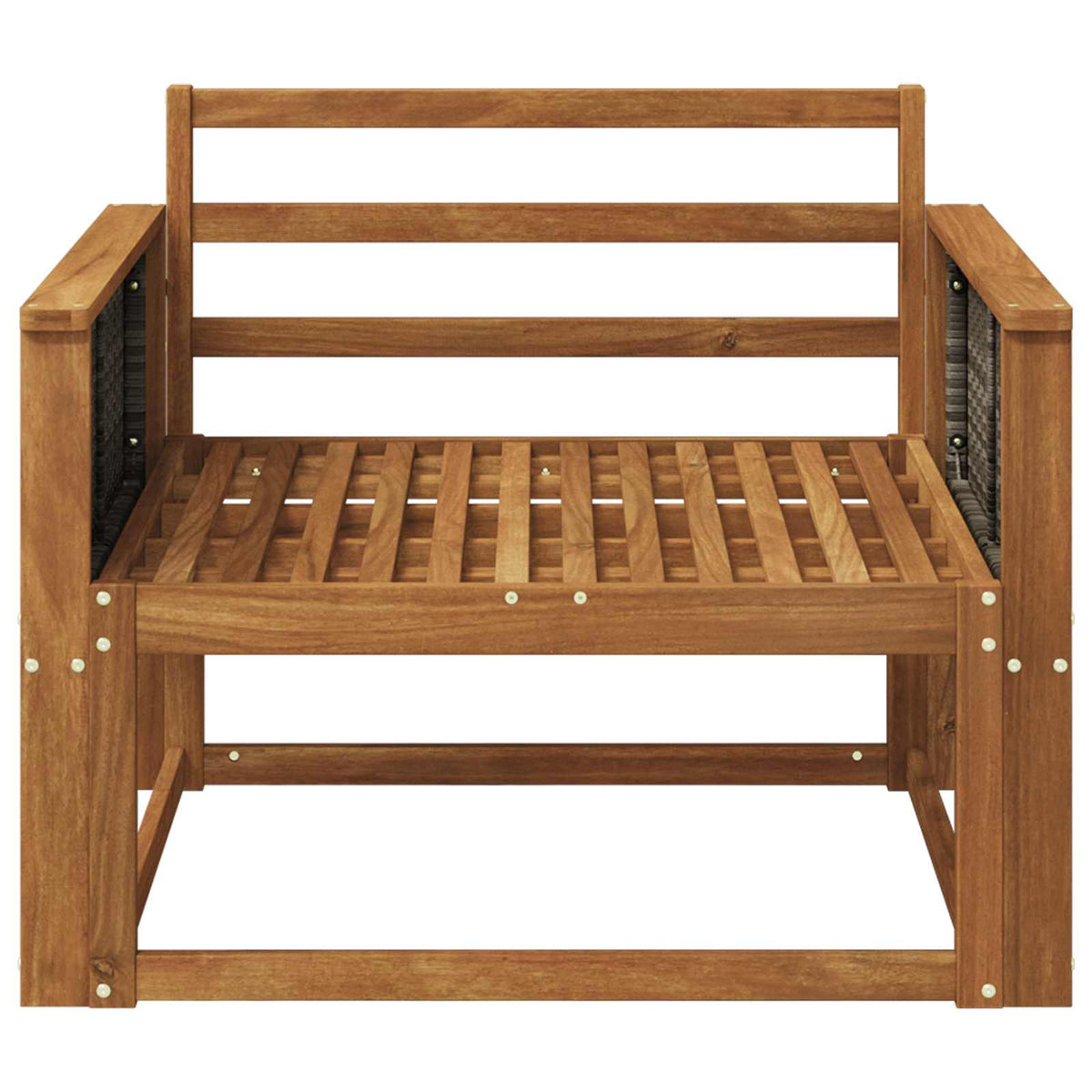 Buiten Midden Sofa Massief Acaciahout Naturel