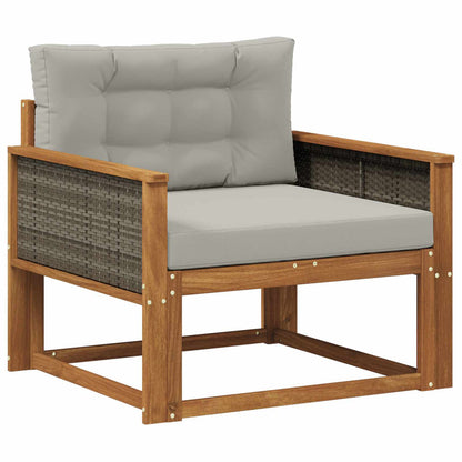 Buiten Midden Sofa Naturel Grijs riet