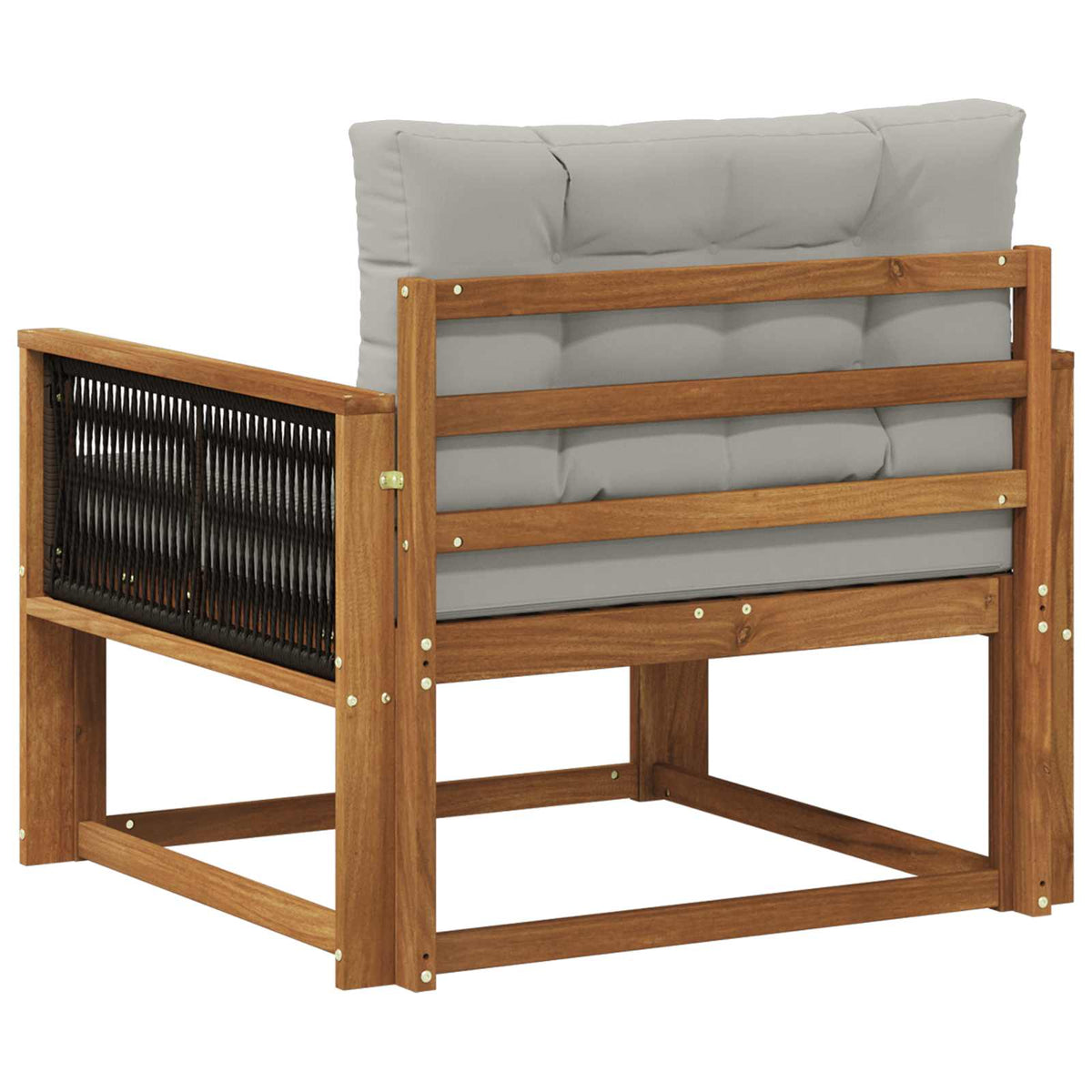 Buiten Midden Sofa Naturel Zwart touw