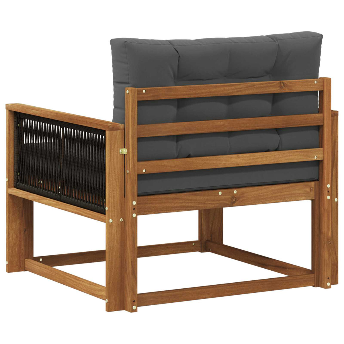 Buiten Midden Sofa Naturel Zwart touw