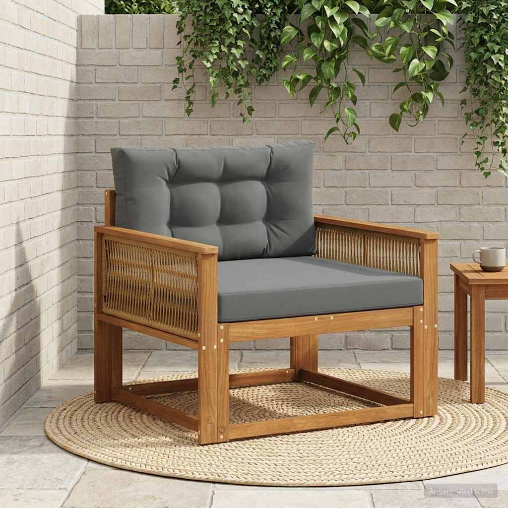 Buiten Midden Sofa Naturel Koffie touw