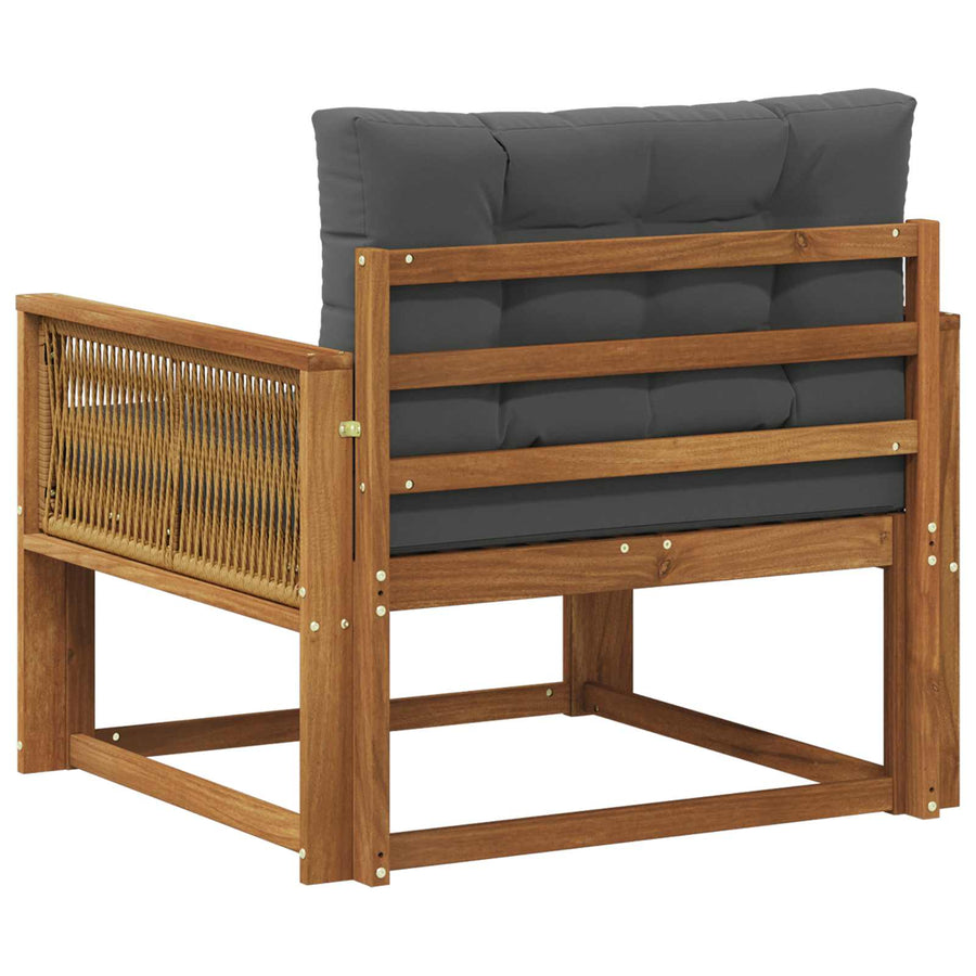 Buiten Midden Sofa Naturel Koffie touw