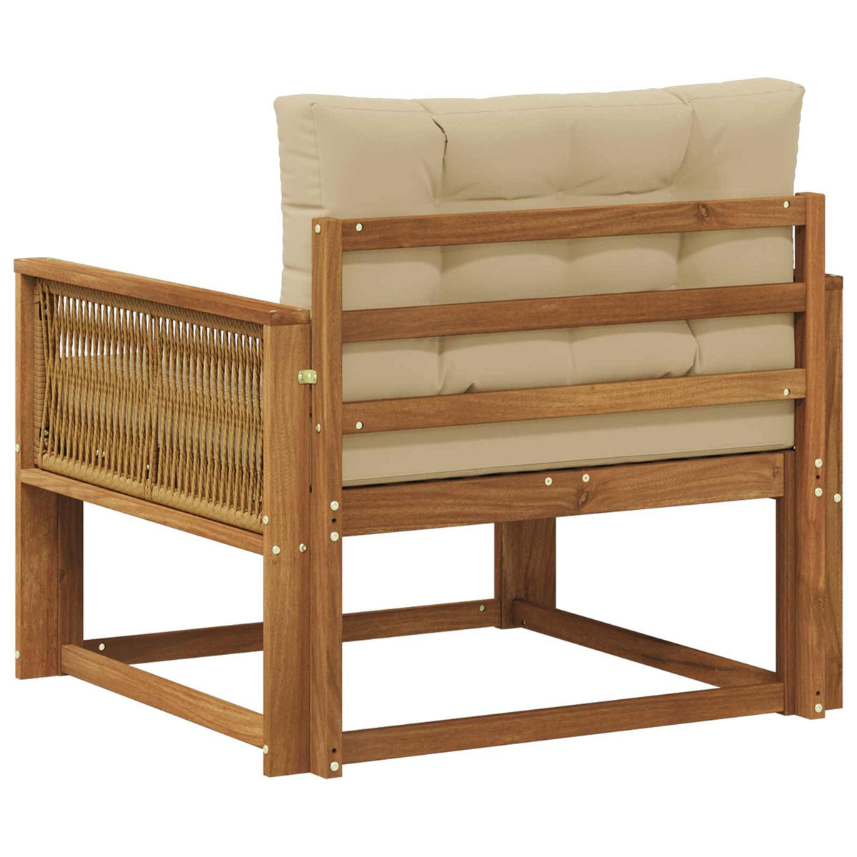 Buiten Midden Sofa Naturel Koffie touw