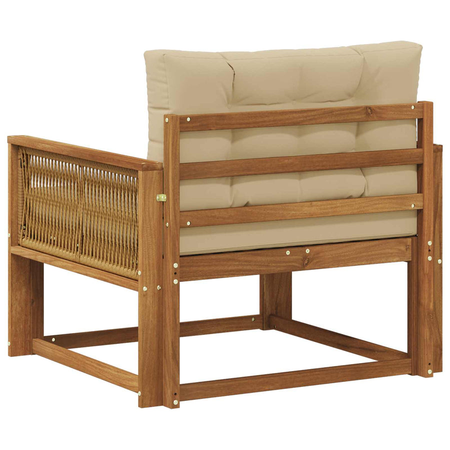 Buiten Midden Sofa Naturel Koffie touw
