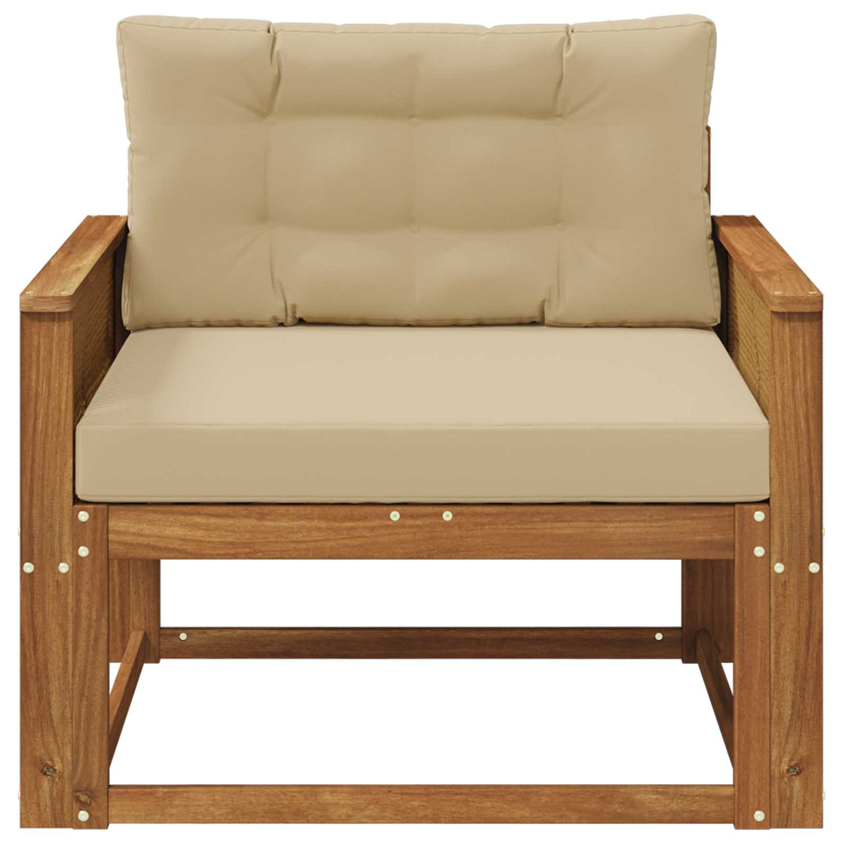 Buiten Midden Sofa Naturel Koffie touw