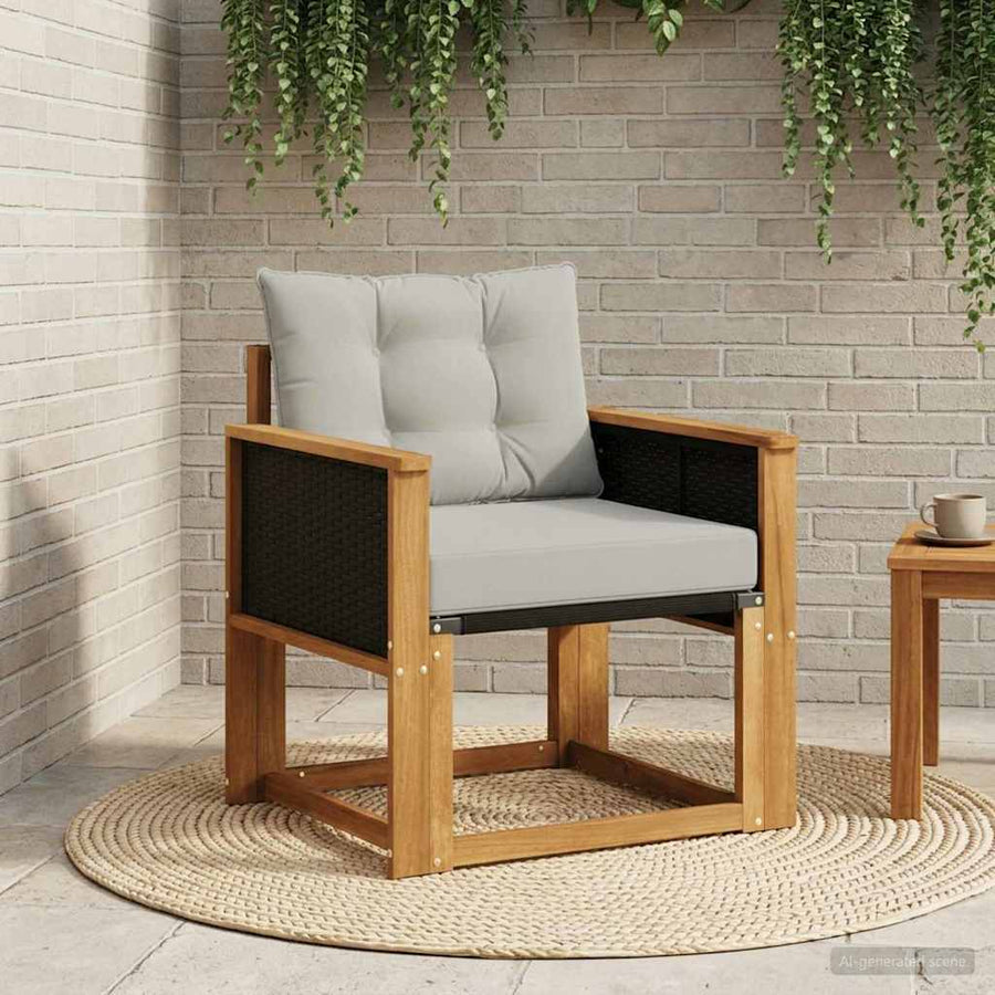 Buiten Midden Sofa Massief Acaciahout Naturel