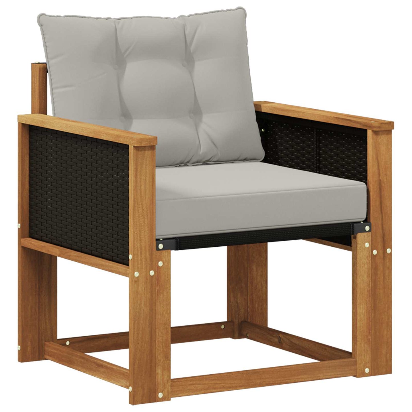 Buiten Midden Sofa Massief Acaciahout Naturel