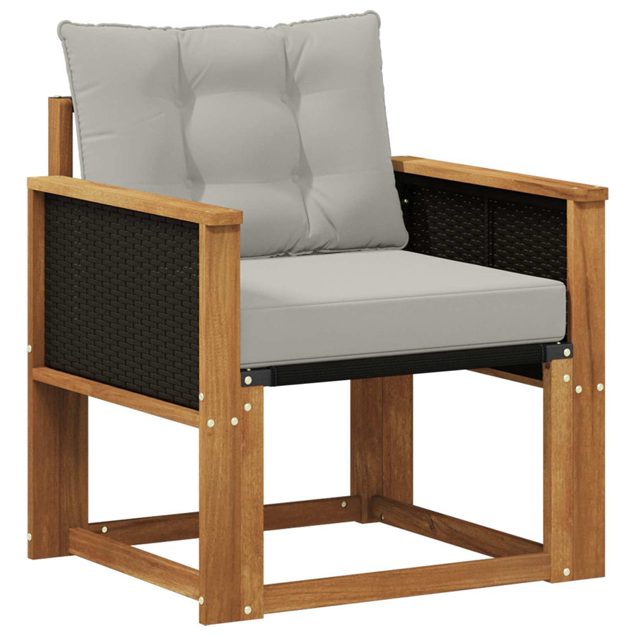 Buiten Midden Sofa Massief Acaciahout Naturel