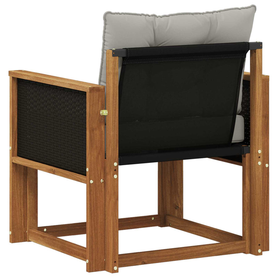 Buiten Midden Sofa Massief Acaciahout Naturel