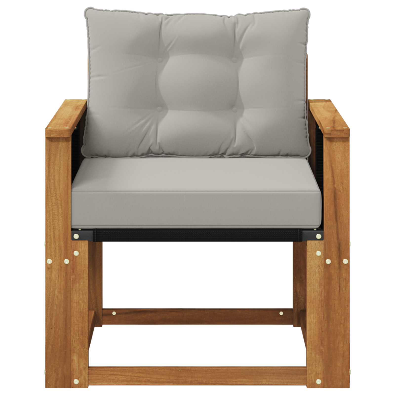 Buiten Midden Sofa Massief Acaciahout Naturel