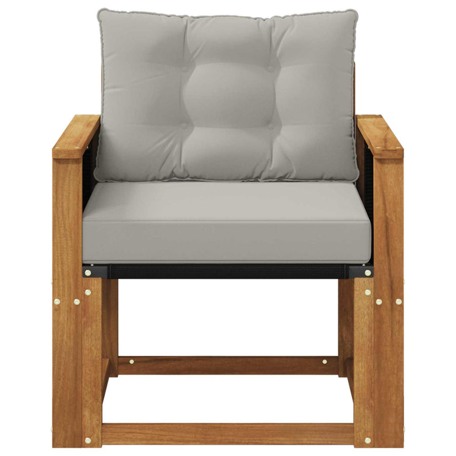Buiten Midden Sofa Massief Acaciahout Naturel
