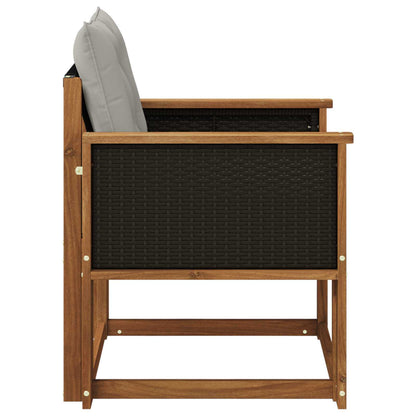 Buiten Midden Sofa Massief Acaciahout Naturel
