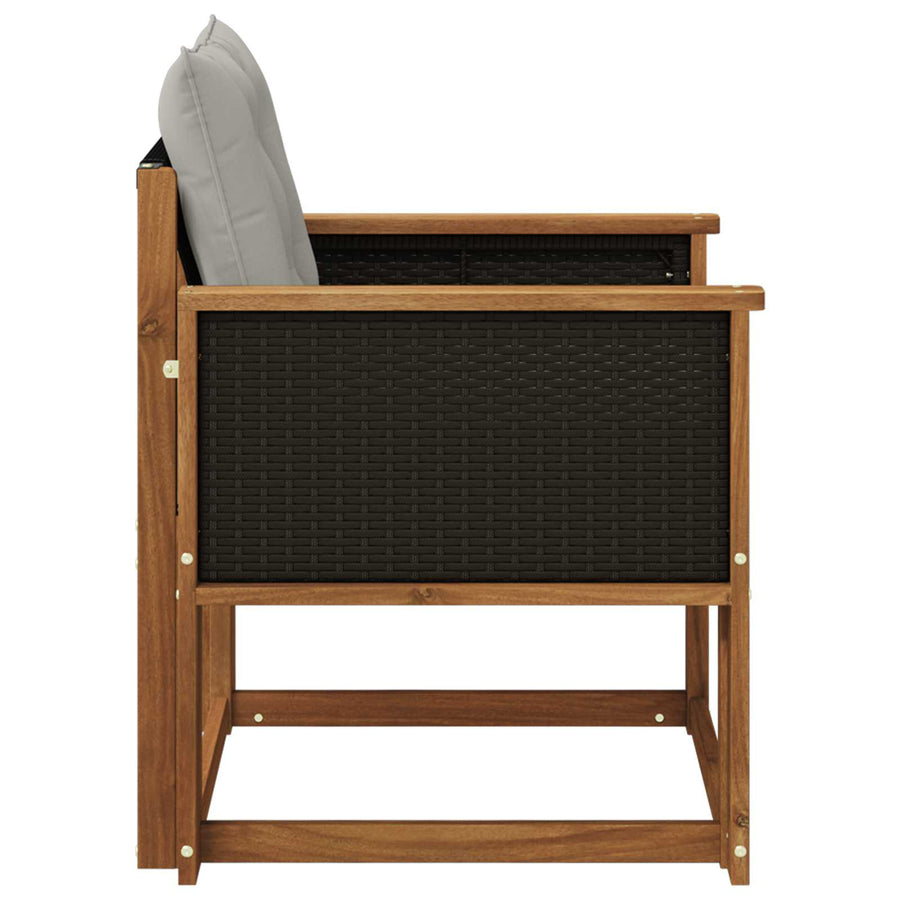 Buiten Midden Sofa Massief Acaciahout Naturel