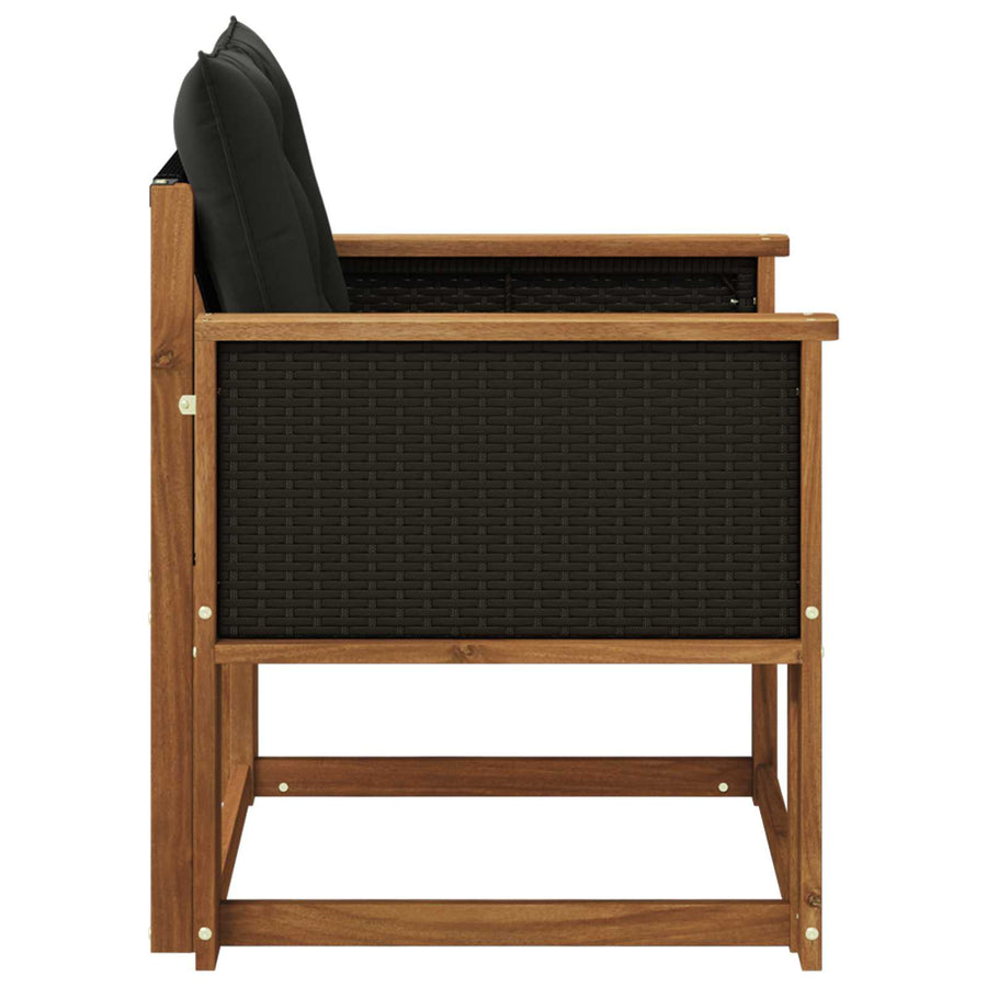 Buiten Midden Sofa Massief Acaciahout Naturel