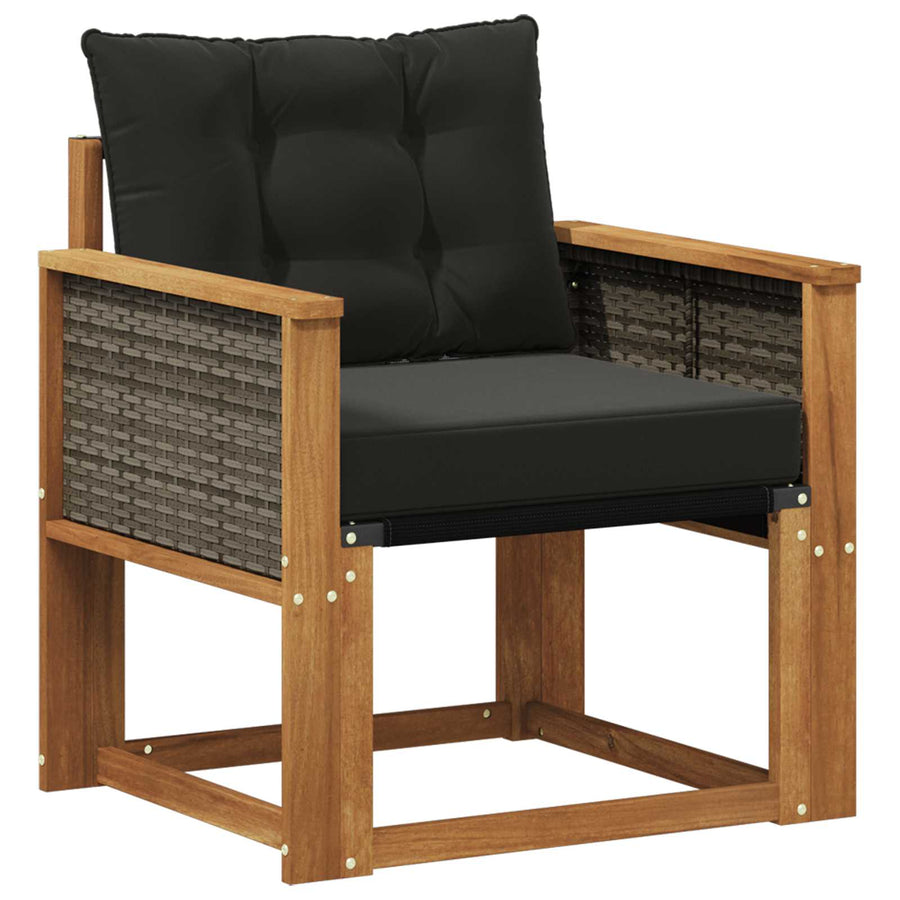 Buiten Midden Sofa Massief Acaciahout Naturel