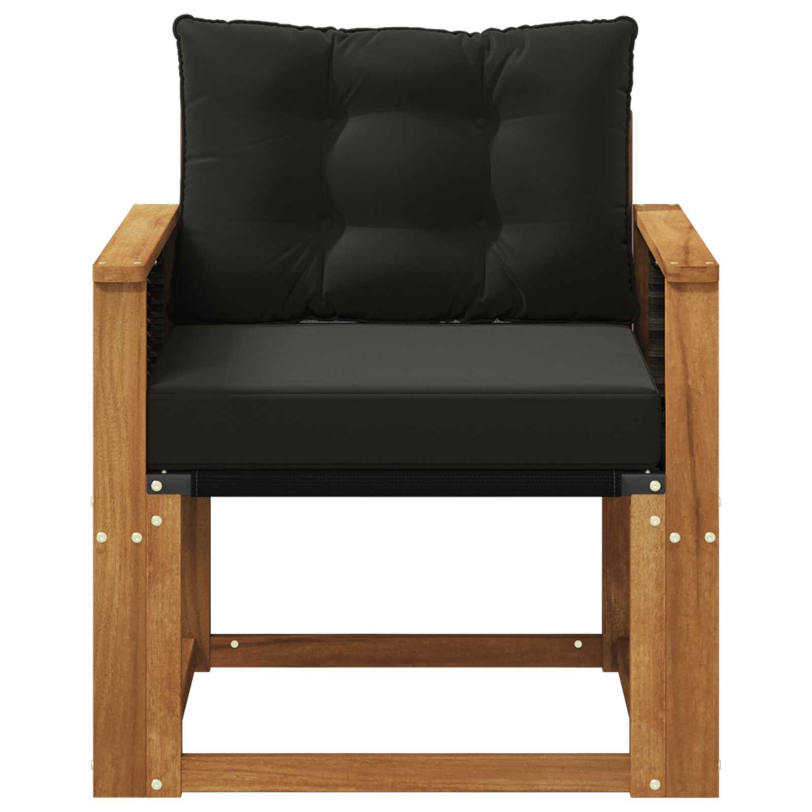 Buiten Midden Sofa Massief Acaciahout Naturel