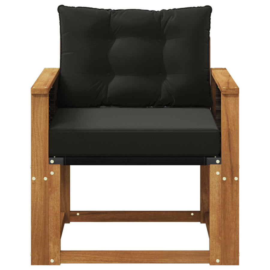 Buiten Midden Sofa Massief Acaciahout Naturel