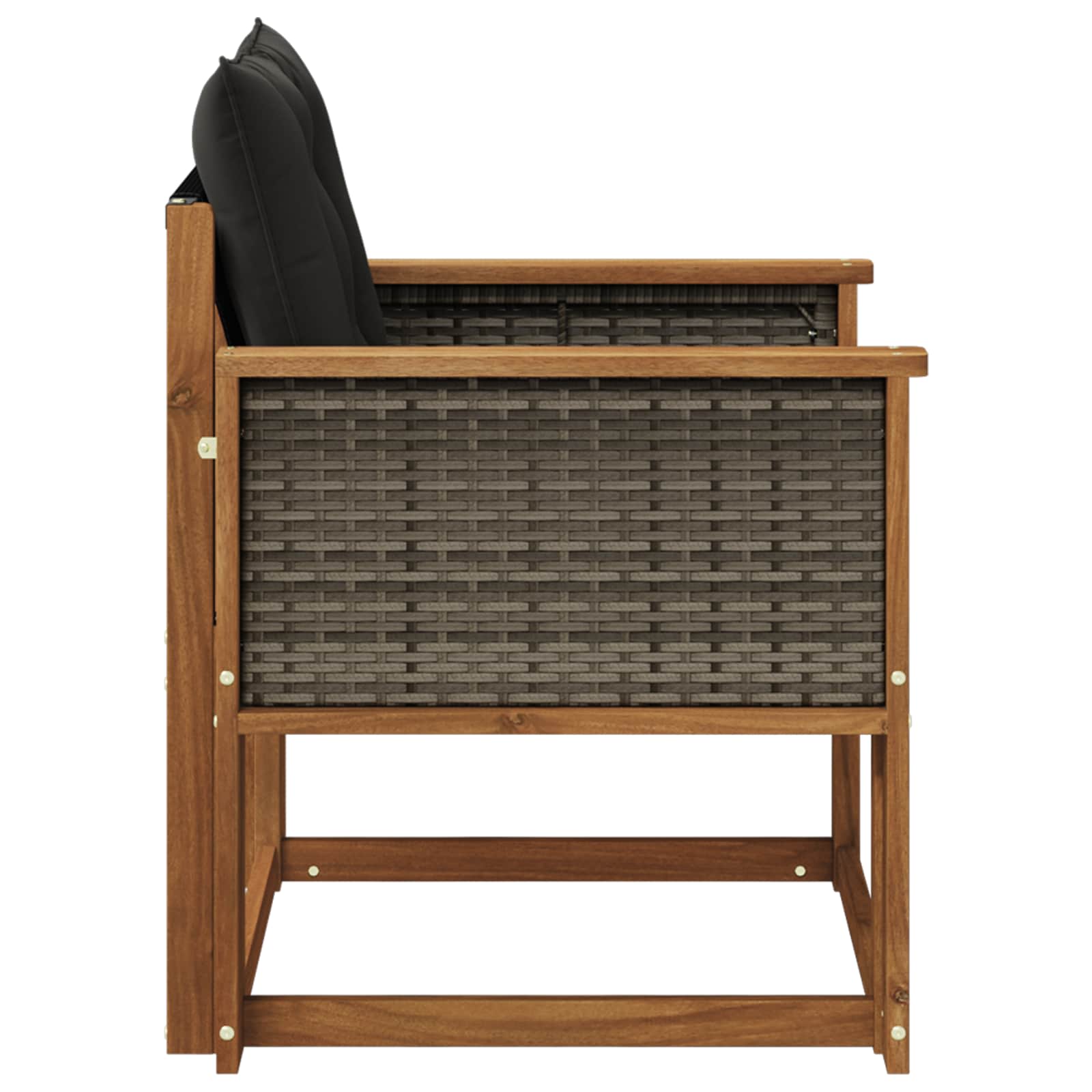 Buiten Midden Sofa Massief Acaciahout Naturel