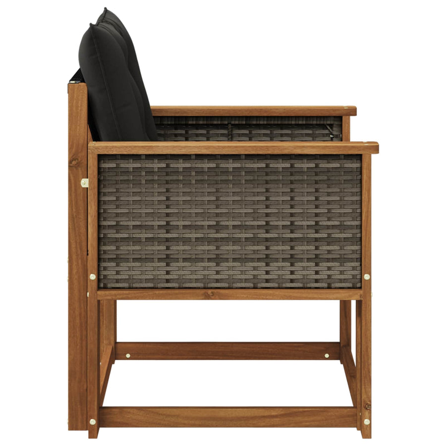 Buiten Midden Sofa Massief Acaciahout Naturel