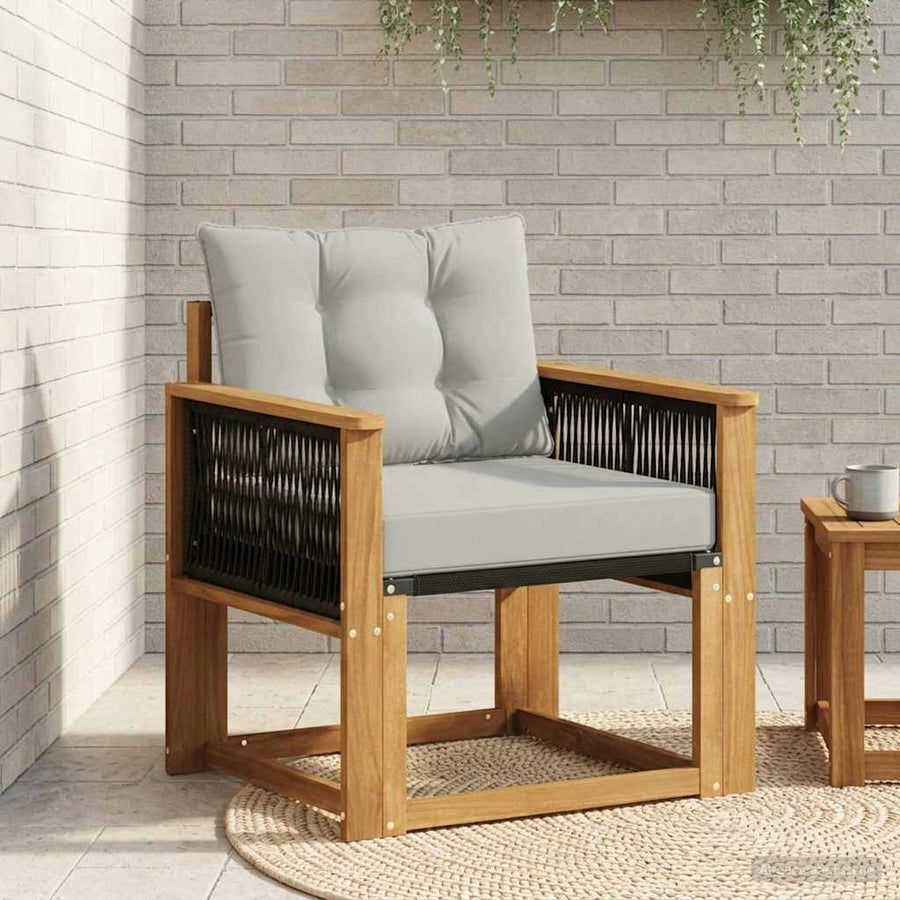 Buiten Midden Sofa Massief Acaciahout Naturel
