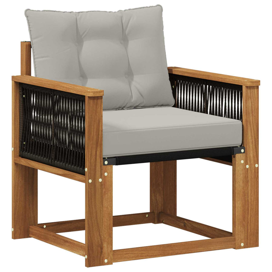 Buiten Midden Sofa Massief Acaciahout Naturel