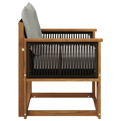 Buiten Midden Sofa Massief Acaciahout Naturel
