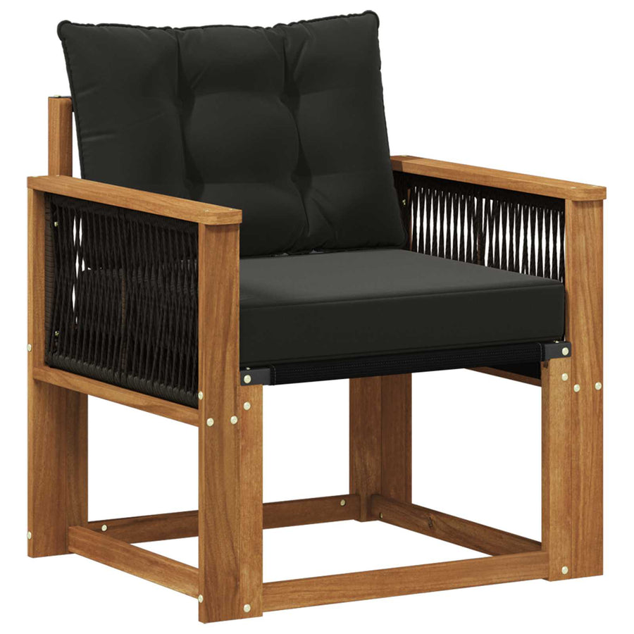 Buiten Midden Sofa Massief Acaciahout Naturel