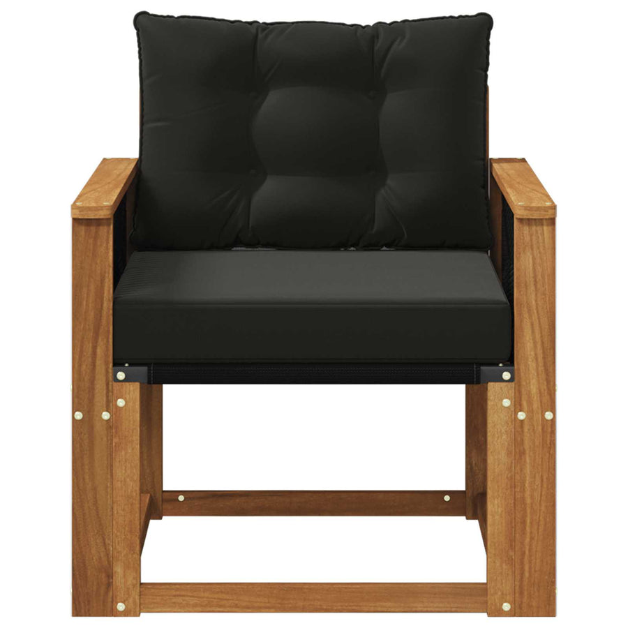 Buiten Midden Sofa Massief Acaciahout Naturel