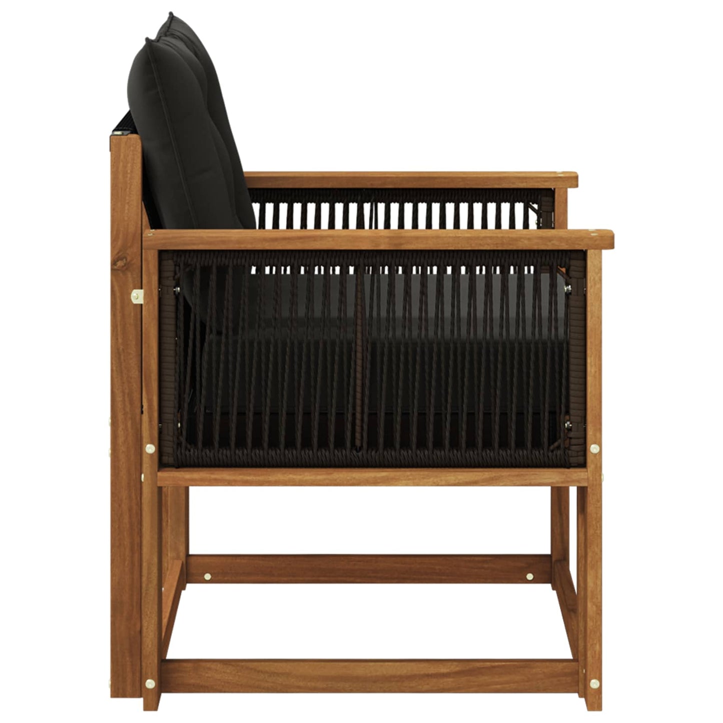 Buiten Midden Sofa Massief Acaciahout Naturel