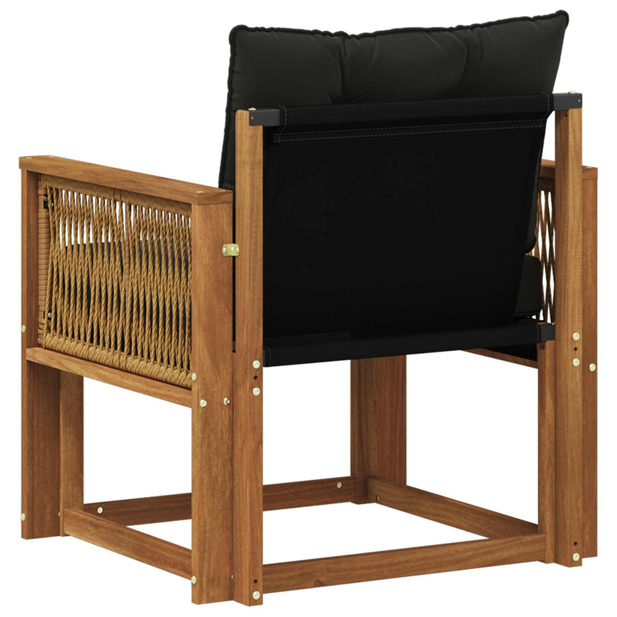 Buiten Midden Sofa Massief Acaciahout Naturel