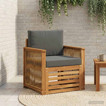 Buiten Midden Sofa Naturel Houten frame met koffie touw