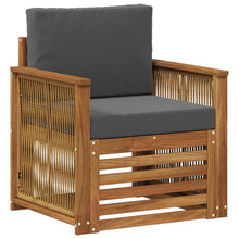 Buiten Midden Sofa Naturel Houten frame met koffie touw